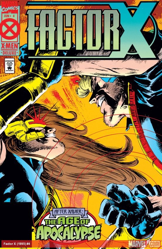 Cover of Factor X (1995) - #4