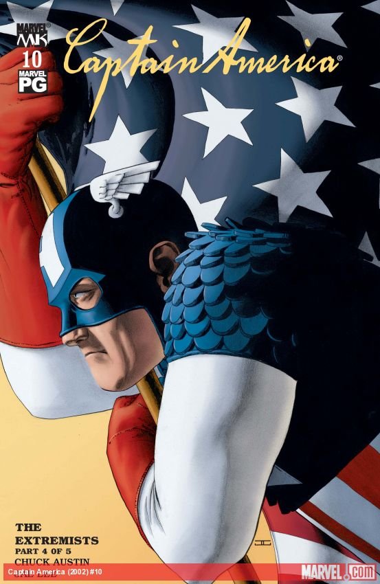 Cover of Captain America (2002) - #10