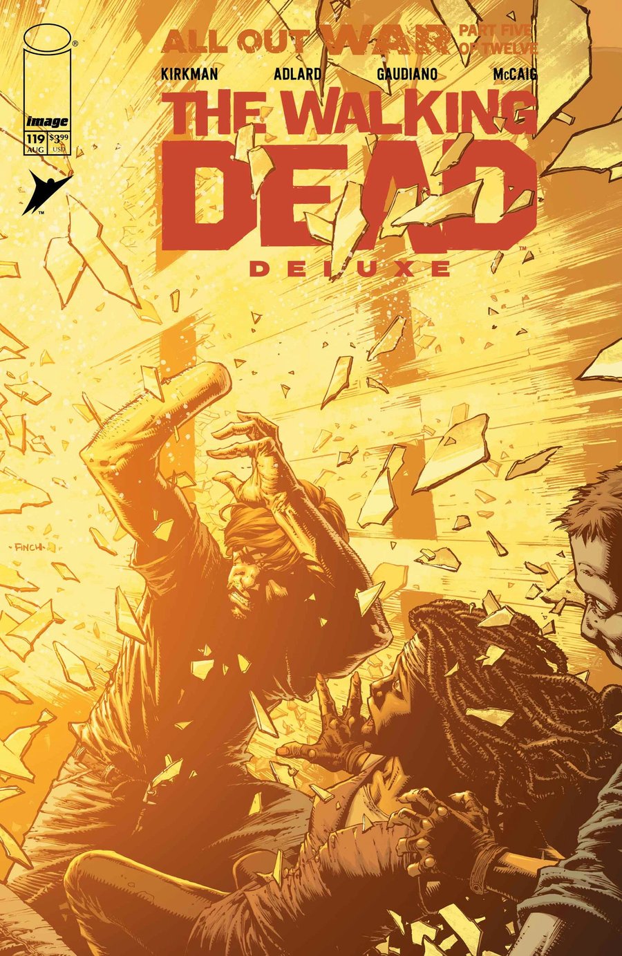 Cover of The The Walking Dead: Deluxe (2020) - #119