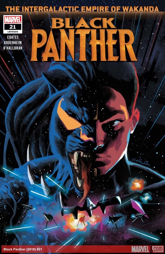 Cover of Black Panther (2018) - #21