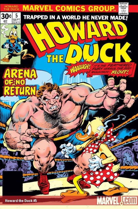Cover of Howard The Duck (1976) - #5