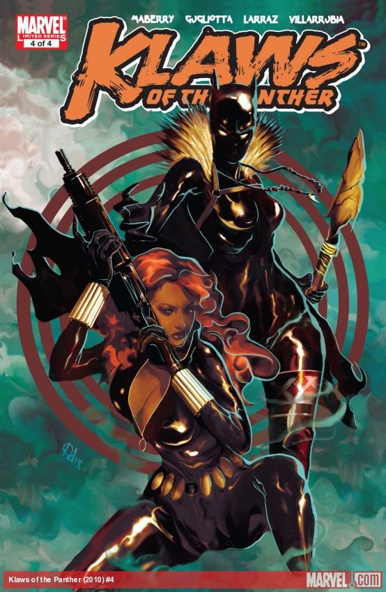 Cover of Klaws Of The Panther (2010) - #4