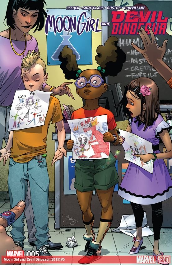 Cover of Moon Girl And Devil Dinosaur (2015) - #5