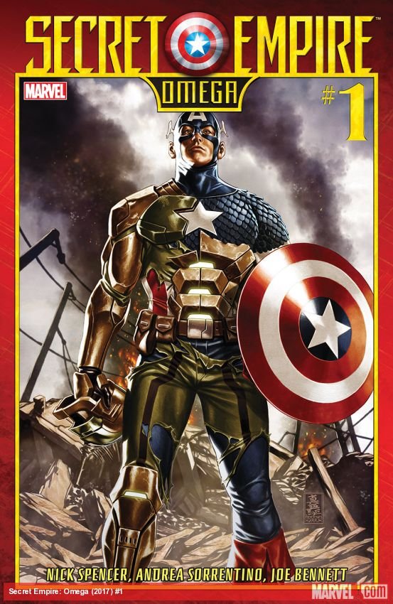 Cover of Secret Empire Omega (2017) - #1