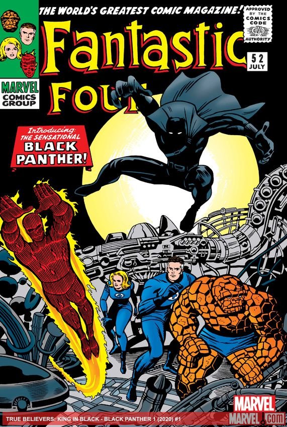 Cover of True Believers: King In Black - Black Panther (2020) - #1