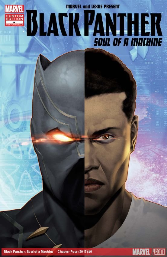 Cover of Black Panther: Soul of a Machine – Chapter Four (2017) - #4