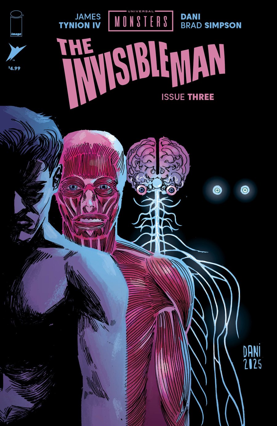 Cover of Universal Monsters The Invisible Man (2025) - #3