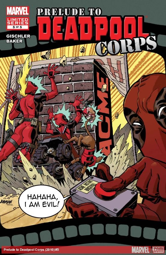 Cover of Prelude To Deadpool Corps (2010) - #5