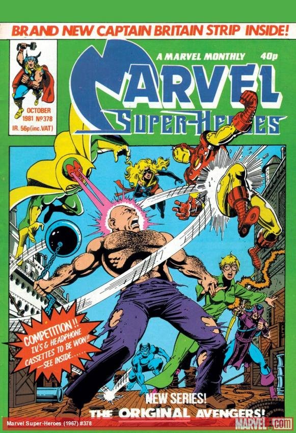 Cover of Marvel Super-Heroes Uk (1979) - #378