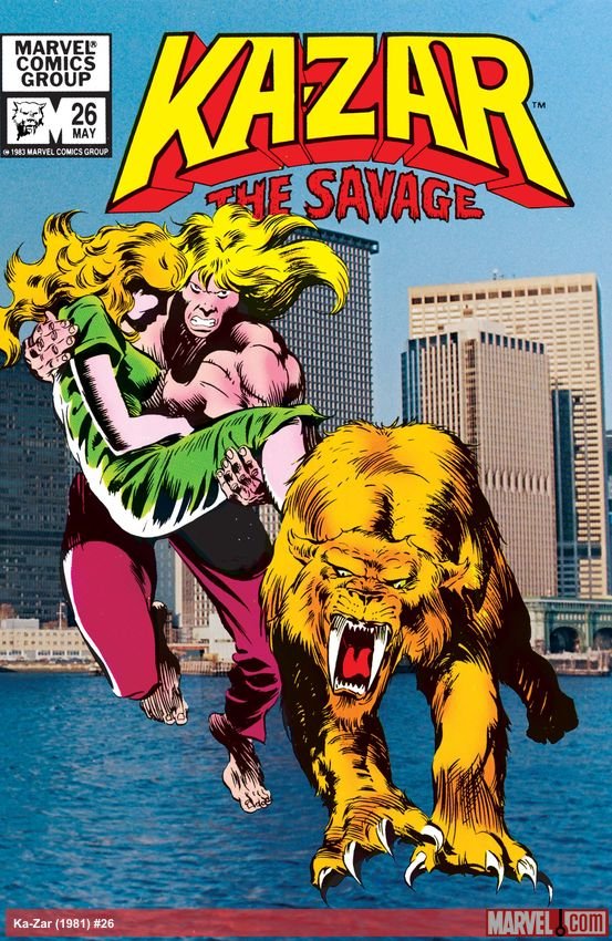 Cover of Ka-Zar The Savage (1981) - #26