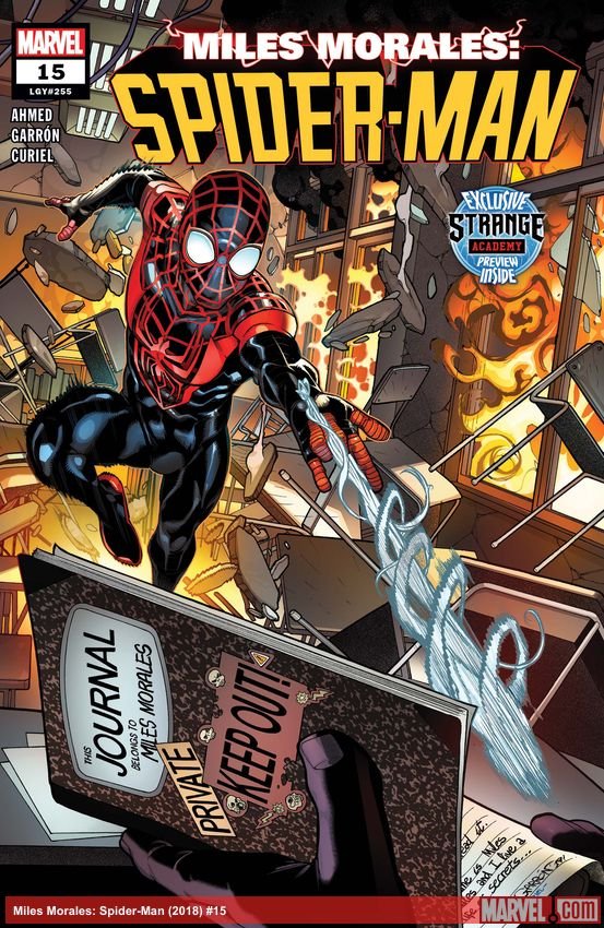 Cover of Miles Morales: Spider-Man (2018) - #15