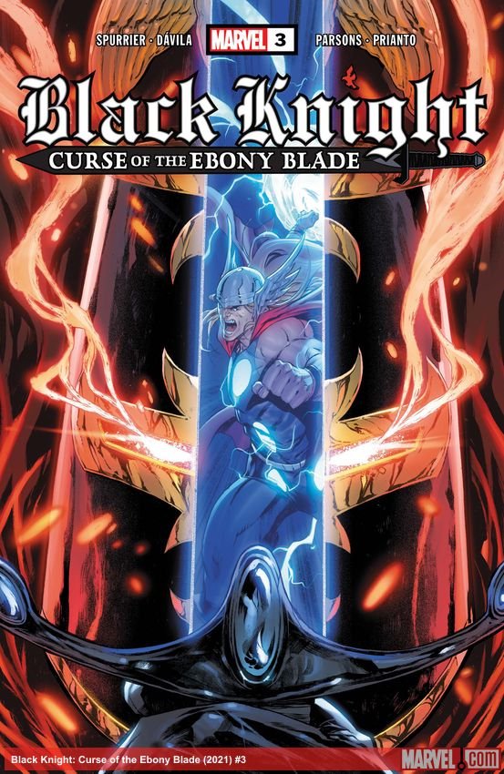 Cover of Black Knight: Curse Of The Ebony Blade (2021) - #3