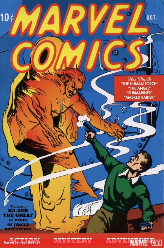 Cover of Marvel Comics (1939) - #1