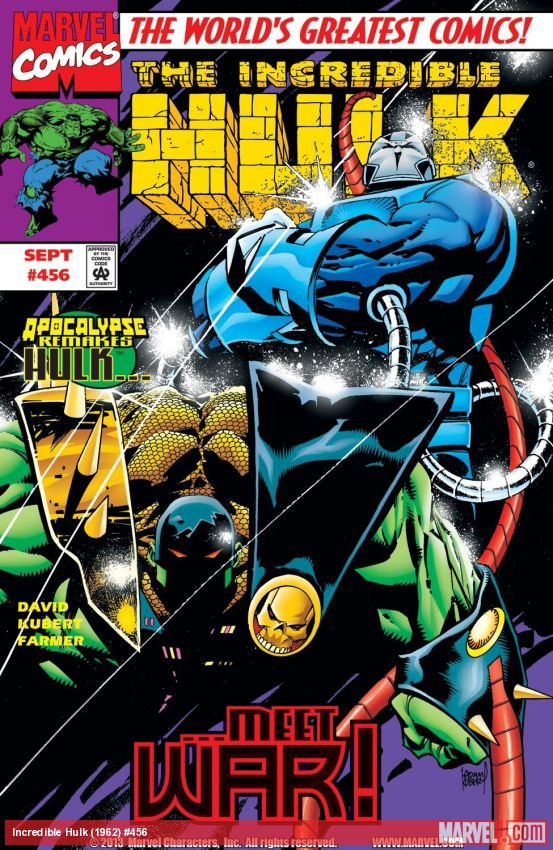 Cover of Incredible Hulk (1962) - #456