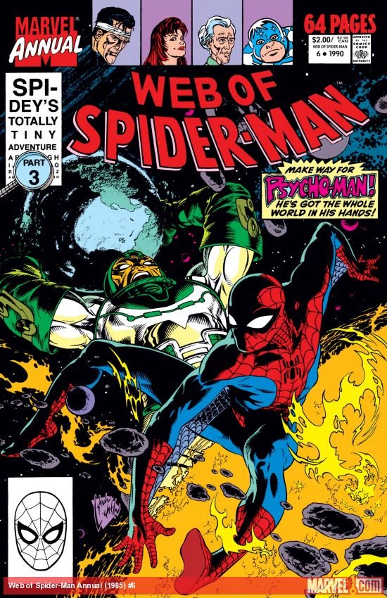 Cover of Web Of Spider-Man Annual (1985) - #6