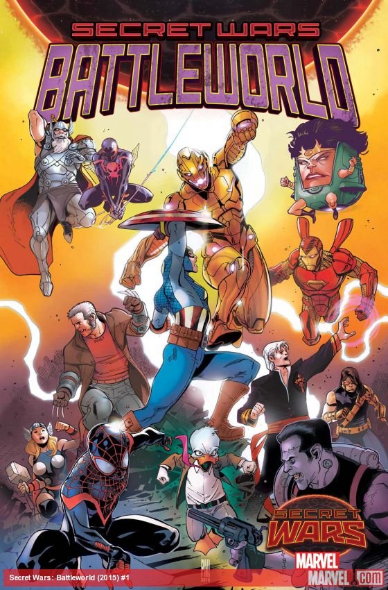Cover of Secret Wars: Battleworld (2015) - #1