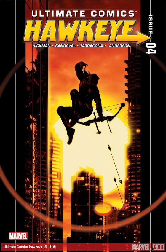 Cover of Ultimate Comics Hawkeye (2011) - #4