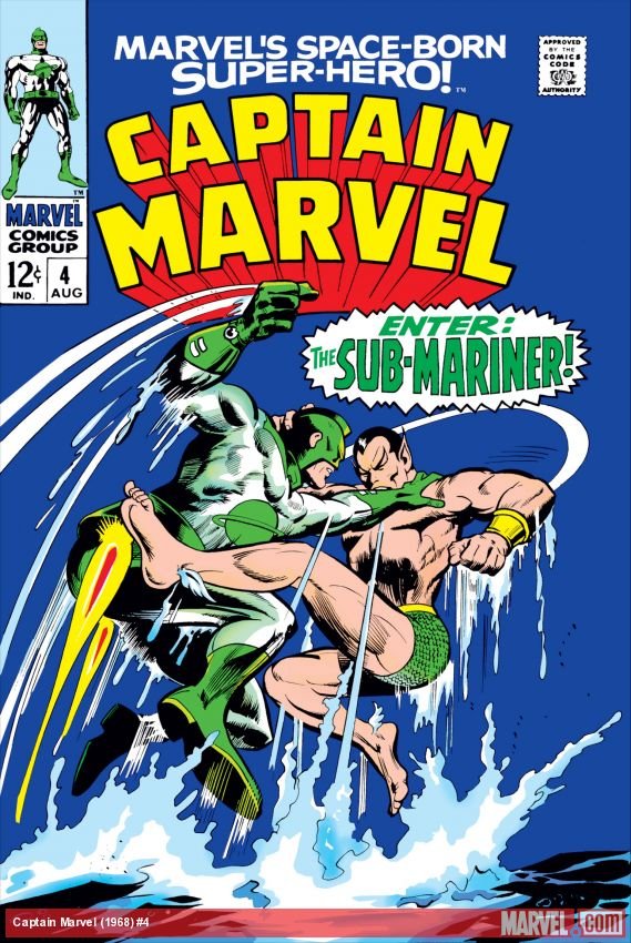 Cover of Captain Marvel (1968) - #4
