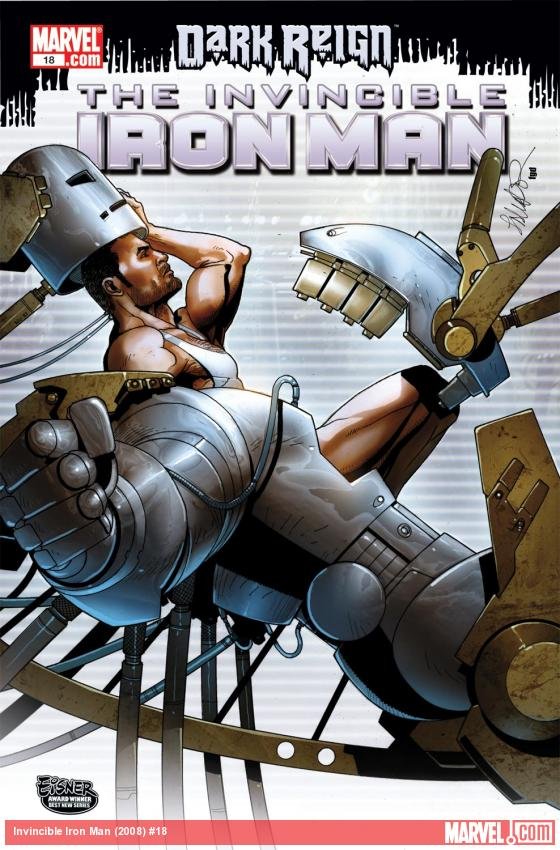 Cover of Invincible Iron Man (2008) - #18