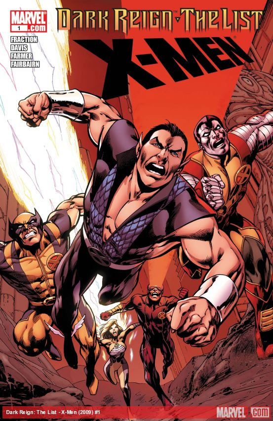 Cover of Dark Reign: The List - X-Men (2009) - #1