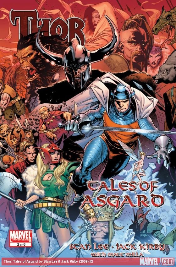 Cover of Thor: Tales Of Asgard By Stan Lee & Jack Kirby (2009) - #2