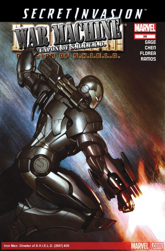 Cover of Iron Man: Director Of S.h.i.e.l.d. (2008) - #35