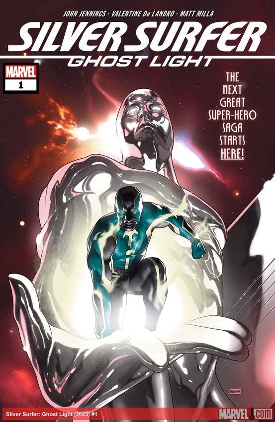 Cover of Silver Surfer: Ghost Light (2023) - #1