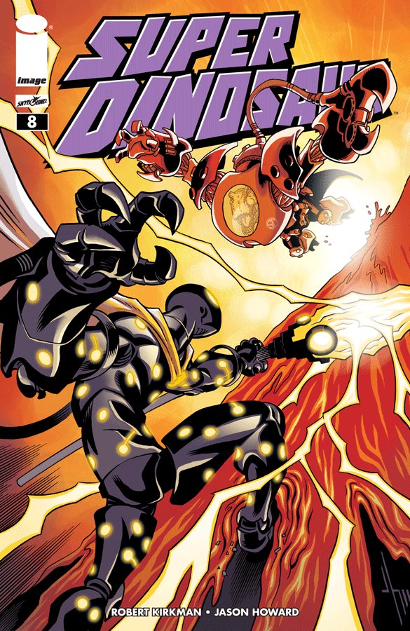 Cover of Super Dinosaur (2011) - #8