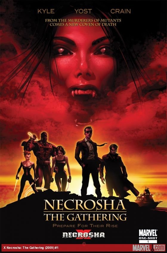 Cover of X Necrosha: The Gathering (2009) - #1
