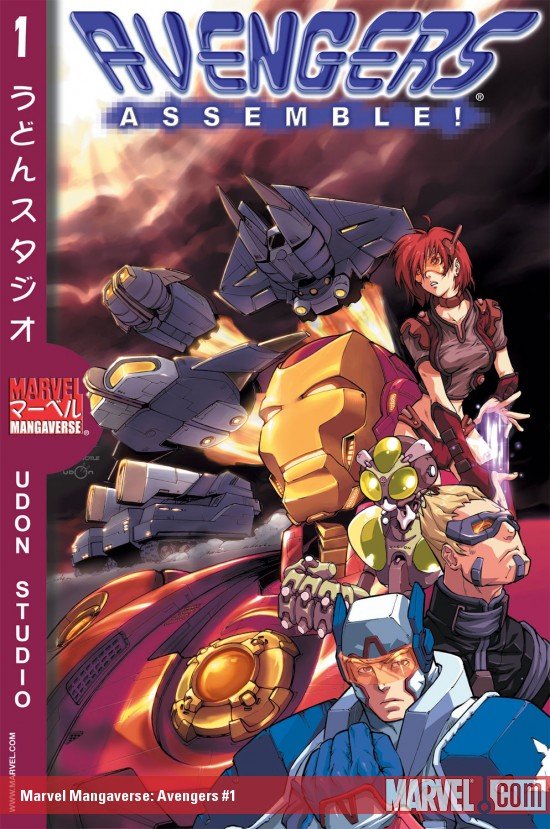 Cover of Marvel Mangaverse: Avengers Assemble! (2002) - #1