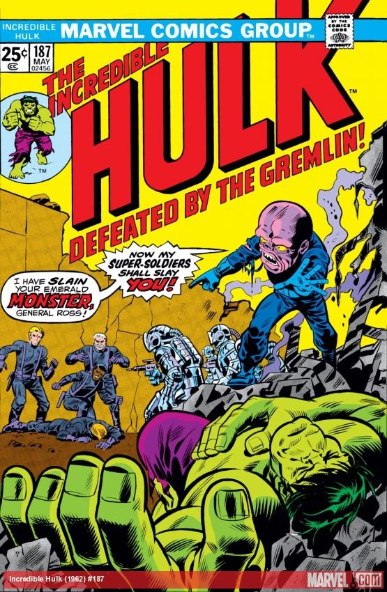 Cover of Incredible Hulk (1962) - #187