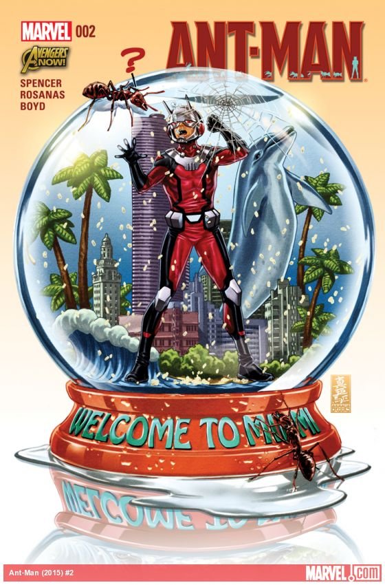 Cover of Ant-Man (2015) - #2