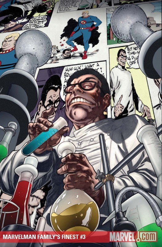 Cover of Marvelman Family's Finest (2010) - #3