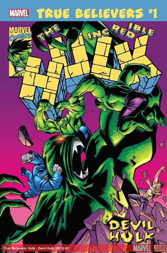Cover of True Believers: Hulk - Devil Hulk (2019) - #1