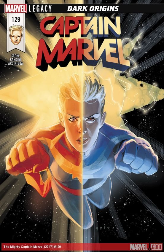 Cover of The Mighty Captain Marvel (2016) - #129
