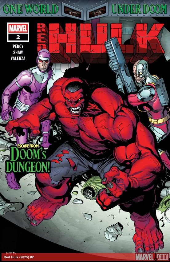 Cover of Red Hulk (2025) - #2