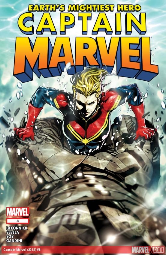 Cover of Captain Marvel (2012) - #8
