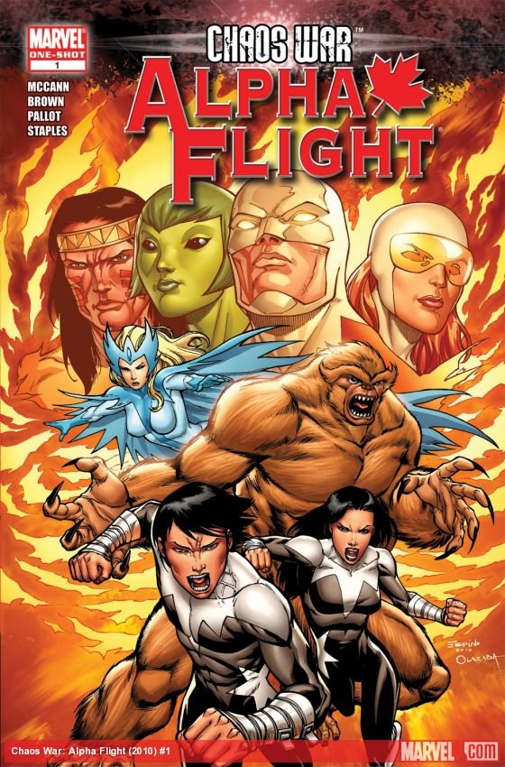 Cover of Chaos War: Alpha Flight (2010) - #1