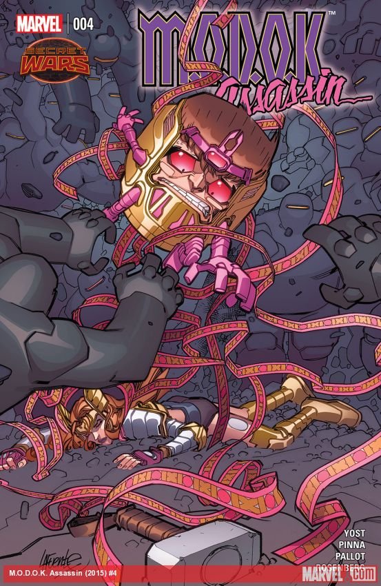 Cover of M.o.d.o.k. Assassin (2015) - #4