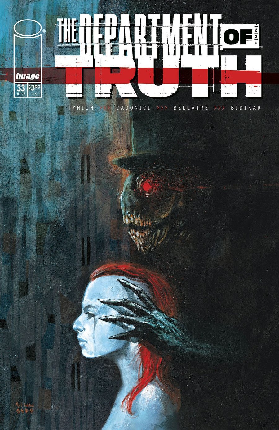 Cover of The Department of Truth (2020) - #33
