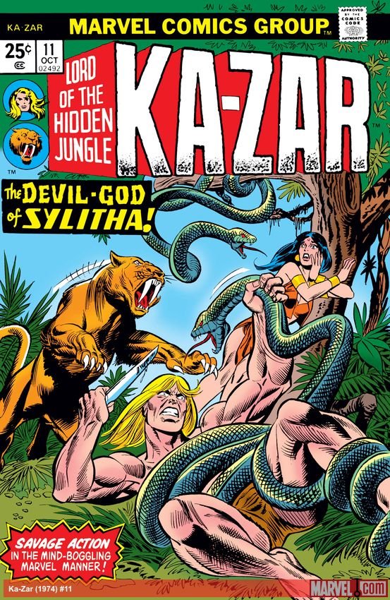 Cover of Ka-Zar (1974) - #11