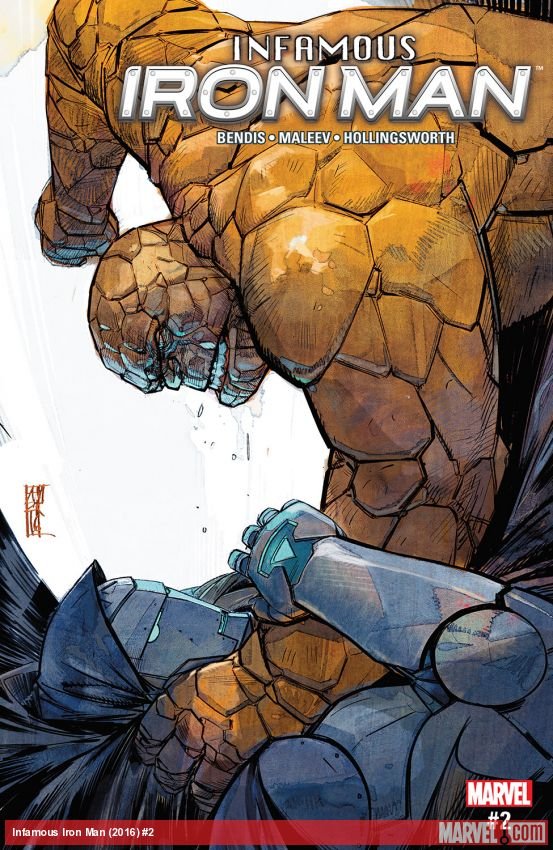 Cover of Infamous Iron Man (2016) - #2