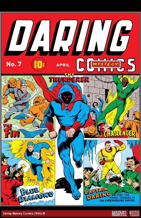 Cover of Daring Mystery Comics (1940) - #7