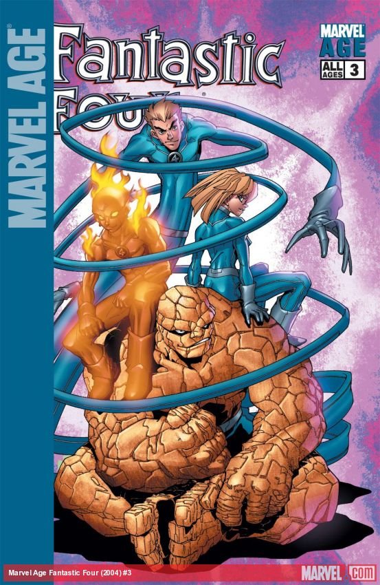 Cover of Marvel Age Fantastic Four (2004) - #3