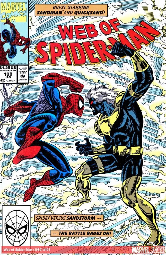 Cover of Web Of Spider-Man (1985) - #108