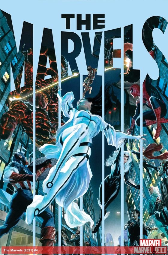Cover of The Marvels (2021) - #4