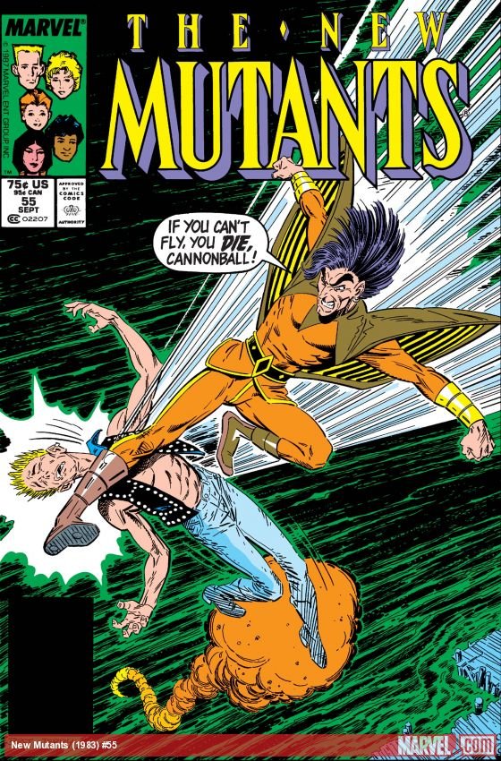 Cover of New Mutants (1983) - #55