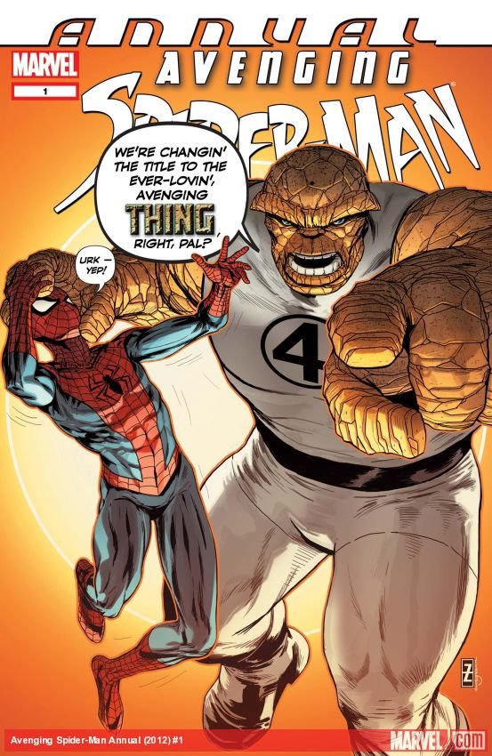 Cover of Avenging Spider-Man Annual (2012) - #1