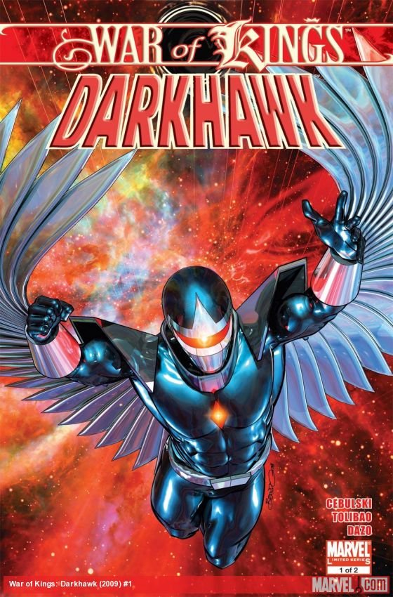Cover of War Of Kings: Darkhawk (2009) - #1