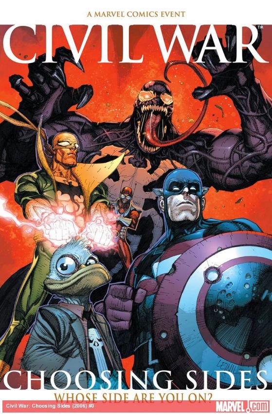 Cover of Civil War: Choosing Sides (2006) - #1